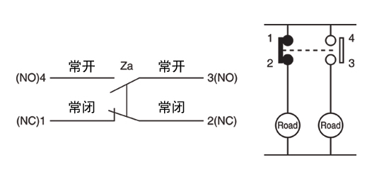 DTH-L耐高溫行程開關接點形式